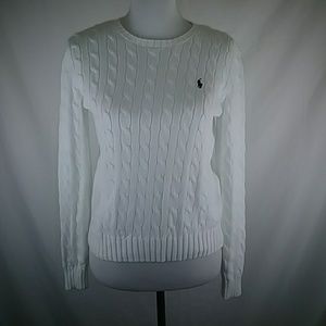 Ralph Lauren Women's Sweater White Size M